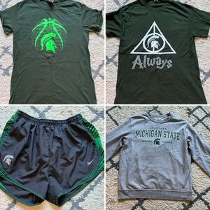 Michigan State clothing bundle, S/M